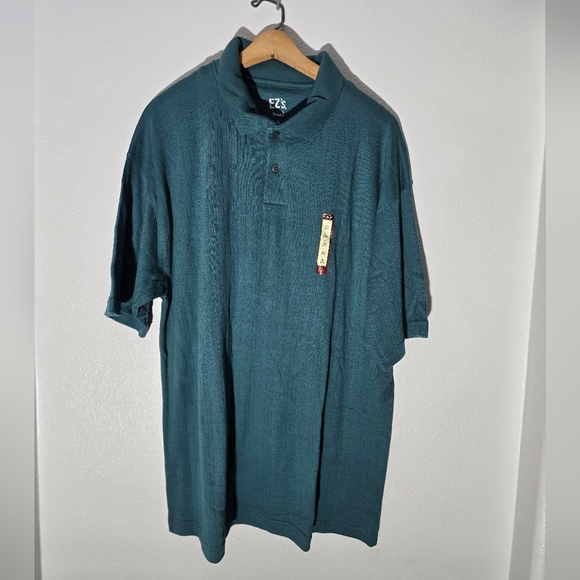 Haggar EZ's polo shirt sea green men's size large - Picture 1 of 5